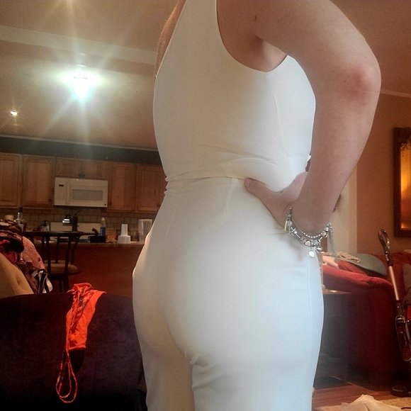 White Jumpsuit - Picture 3 of 4
